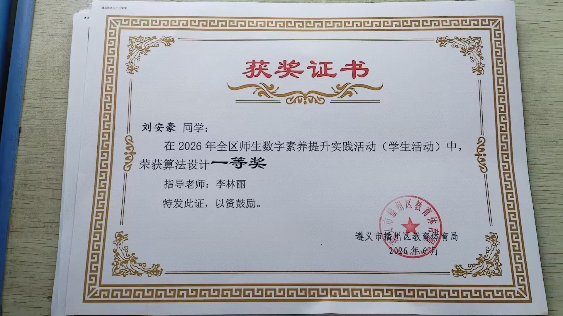 2026年全区师生数字素养提升实践活动